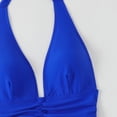 thumbnail image 6 of Ladies Swimsuits, Womens Swimsuits, One Piece Bathing Suit, Women One Piece Swimsuits, Tummy Control Swimsuits for Women One Piece Bathing Suit Push Up Slimming Swimwear, Blue M, 6 of 7