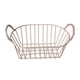 thumbnail image 1 of Cesta organizadora para servir comida y refrigerios con asas, cesta para papas fritas y refrigerios para armarios. Rosa, 1 of 6