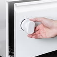 thumbnail image 3 of Guardoinrt 2 Pcs Poignée à Ventouse Robuste Résistante à l'Usure Bouton de Porte Multifonctionnel Fourniture Utile pour Maison Réfrigérateur Fenêtre Blanc 1Ensemble, 3 of 6