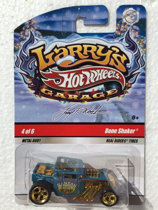 hot wheels larry's garage bone shaker