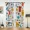 17, variant on 2 Panels Coffee Cup Cake Dessert Window Curtains Home Decoration Living Room Curtains Kid's Room Drapes Cortinas For Kitchen Bedroom