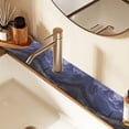 thumbnail image 2 of Yayeee Faucet Mat for Kitchen Sink 14.7" Diatomite Long Splash Guard Pad, Moonlight Mountain, 2 of 7