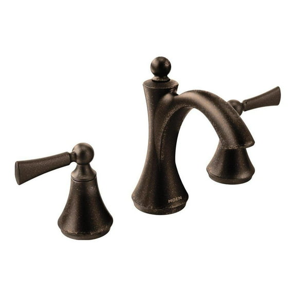 Moen Wynford Oil Rubbed Bronze Two-Handle Bathroom Faucet