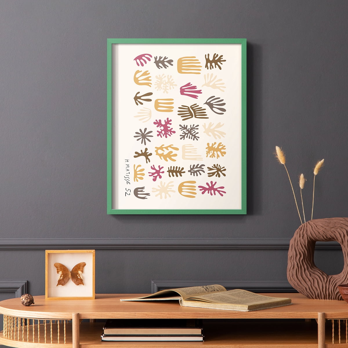 Matisse CCLXVI in Solid Wood 11 x 14 Framed Print
