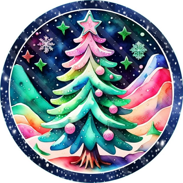 5D DIY Taladro Diamante Pintura Navidad Kit Del 30x30cm