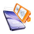 thumbnail image 1 of xixishop 2 Pack for Samsung Galaxy S24 Plus Screen Protector 6.7-Inch Instant Installation, 14FT Military Grade Shatterproof, 9H+ Hardness Tempered Glass HD Clear Protection No Bubbles No Dust, 1 of 1