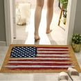 thumbnail image 4 of American Flag Doormat Friends Home Door Mat Coir Doormat Outdoor Funny Independence Day Rugs Waterproof Mat for Floor Spring Decor Outdoor Entryway Mats for Home Front or Back Entrance, 4 of 5