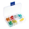 thumbnail image 1 of 60pcs Mini Blade Fuses Auto Car Truck Assortment Fuse Kit with Box 5A 10A 15A 20A 25A 30A, 1 of 7