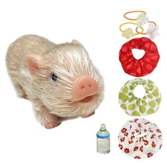 Muñeca Reborn Pig OtardDolls, realista, silicona completa, 13 cm