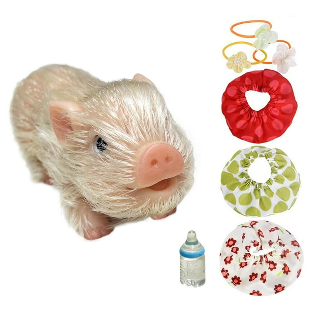Muñeca Reborn Pig OtardDolls, realista, silicona completa, 13 cm