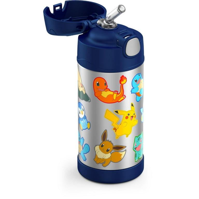 Thermos Kids Stainless Steel Vacuum Insulated Funtainer Straw Bottle, Paw  Patrol, 12oz - Walmart.com