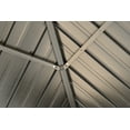 thumbnail image 5 of 10x10FT Outdoor Permanent Hardtop Gazebo with Aluminum Frame & Steel Roof Canopy - Weatherproof All-Season Patio Shelter with Drainage System & Mosquito-Blocking Mesh for Backyard, 5 of 9