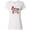AA-White, variant on Inktastic Love My Bulldogs Football Women's T-Shirt