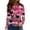 Hot Pink(Love Heart Print), variant on Iaqnaocc Valentines Shirt for Women Long Sleeve Plus Size Funny Love Heart Print Tee Tops Soft Crew Neck Shirts Comfy 2026 Fall Tshirt Top Deep Red XXL