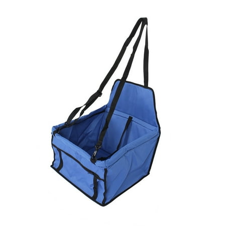 Large Cartier Tank - Walfront Large Pet Dog Car Booster Seat Carrier with Clip-On Safety Leash and Zipper Storage Pocket for Dog Cat Puppy Kitty up to 25lbs, 50*35*7cm