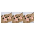 thumbnail image 1 of Bearachild Ramo de flores artificiales de 6 piezas elegante para decoración de boda flores de seda artificiales de bajo mantenimiento rosa Type1 NO1, 1 of 6