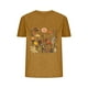 thumbnail image 2 of Fiudx Ropa de Mujer Blusas con Estampado de Flores para Mujer Top de Manga Corta con Cuello Redondo, 2 of 4
