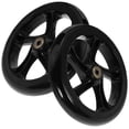thumbnail image 4 of 2 Pcs Roues de Trottinette Professionnelles Roues de Fauteuil Roulant Roues de Trottinette Résistantes à l'Usure, 4 of 8