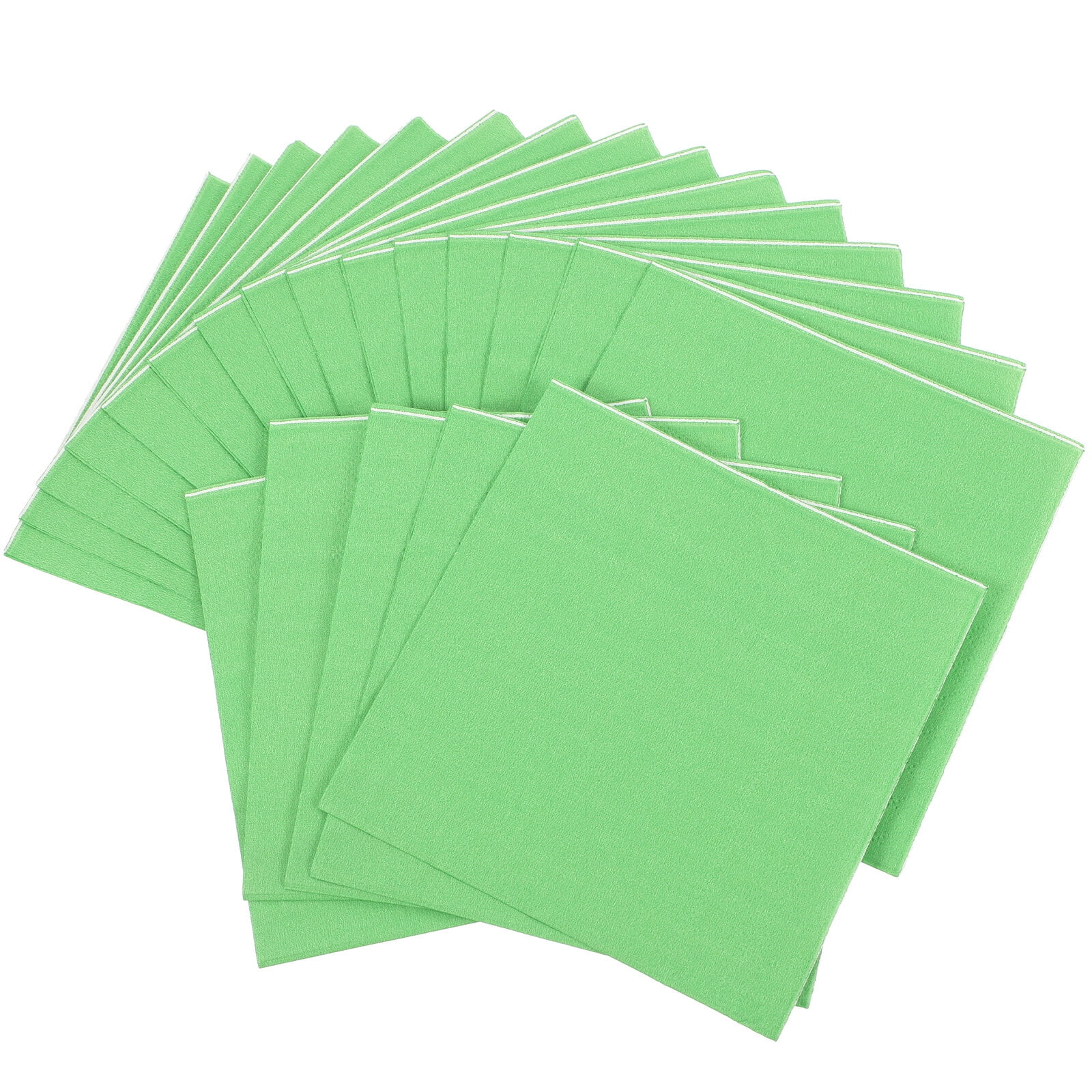 3 Packs of Tissue Paper Disposable Napkins Green Napkins Paper Party