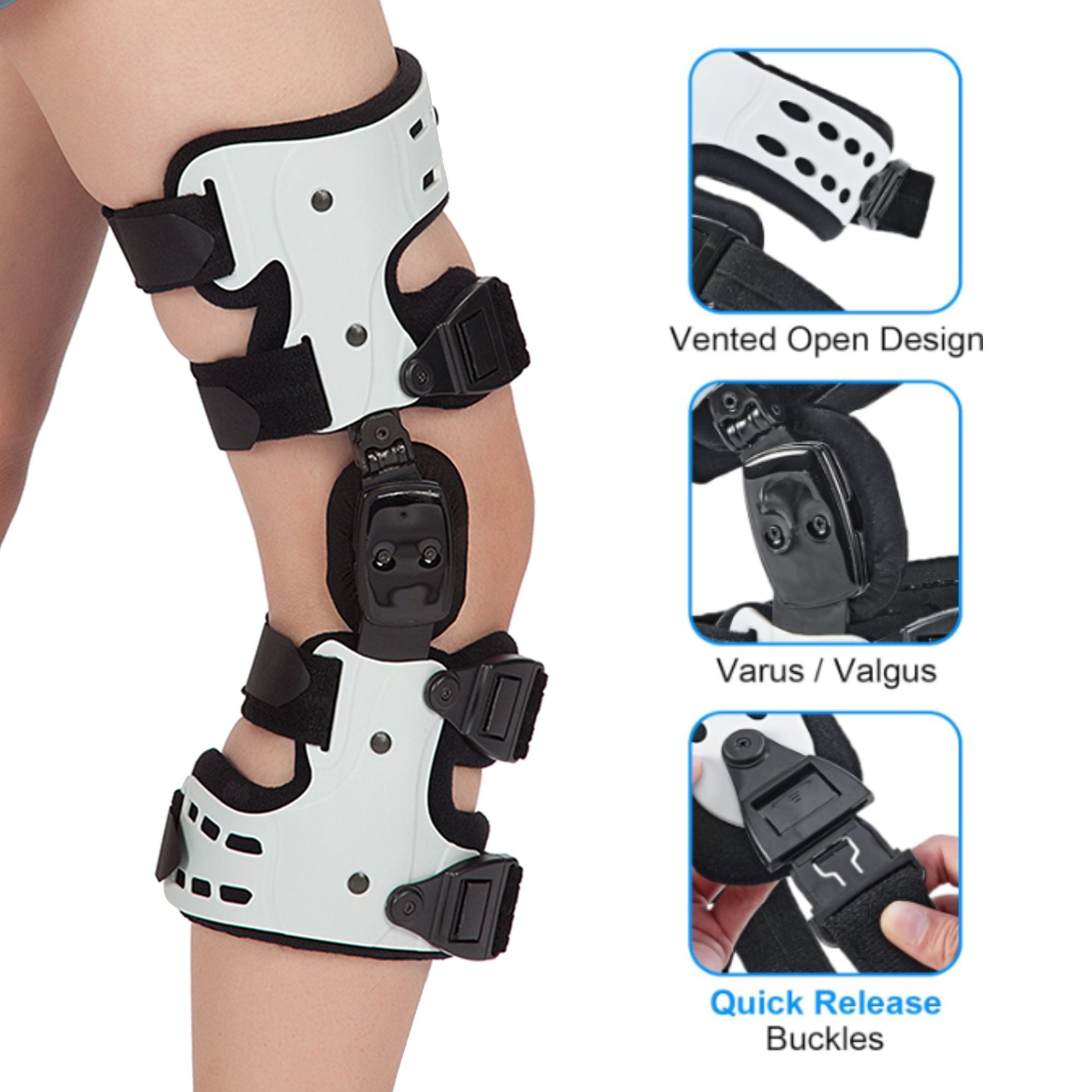 OA Unloader Knee Brace- Unloader Knee Brace for Osteoarthritis, Arthritis Pain, Cartilage Repair, Bone on Bone Knee Joint Pain