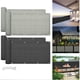 thumbnail image 3 of Red de sombra Yuarrent para balcón HDPE protección solar gris, 3 of 6