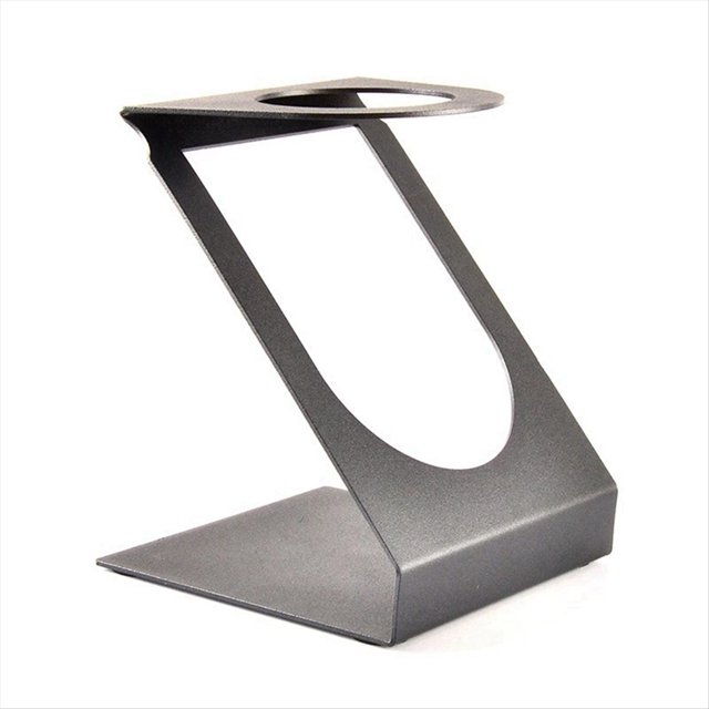 Rejilla para Servir Café A Mano Portavasos con Filtro de Metal Rejilla para Vasos con Filtro Negro Portavasos con Filtro para Electrodomésticos Tipo Engrosado