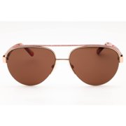Bebe BB7252 770 57mm Aviator Sunglasses Women's