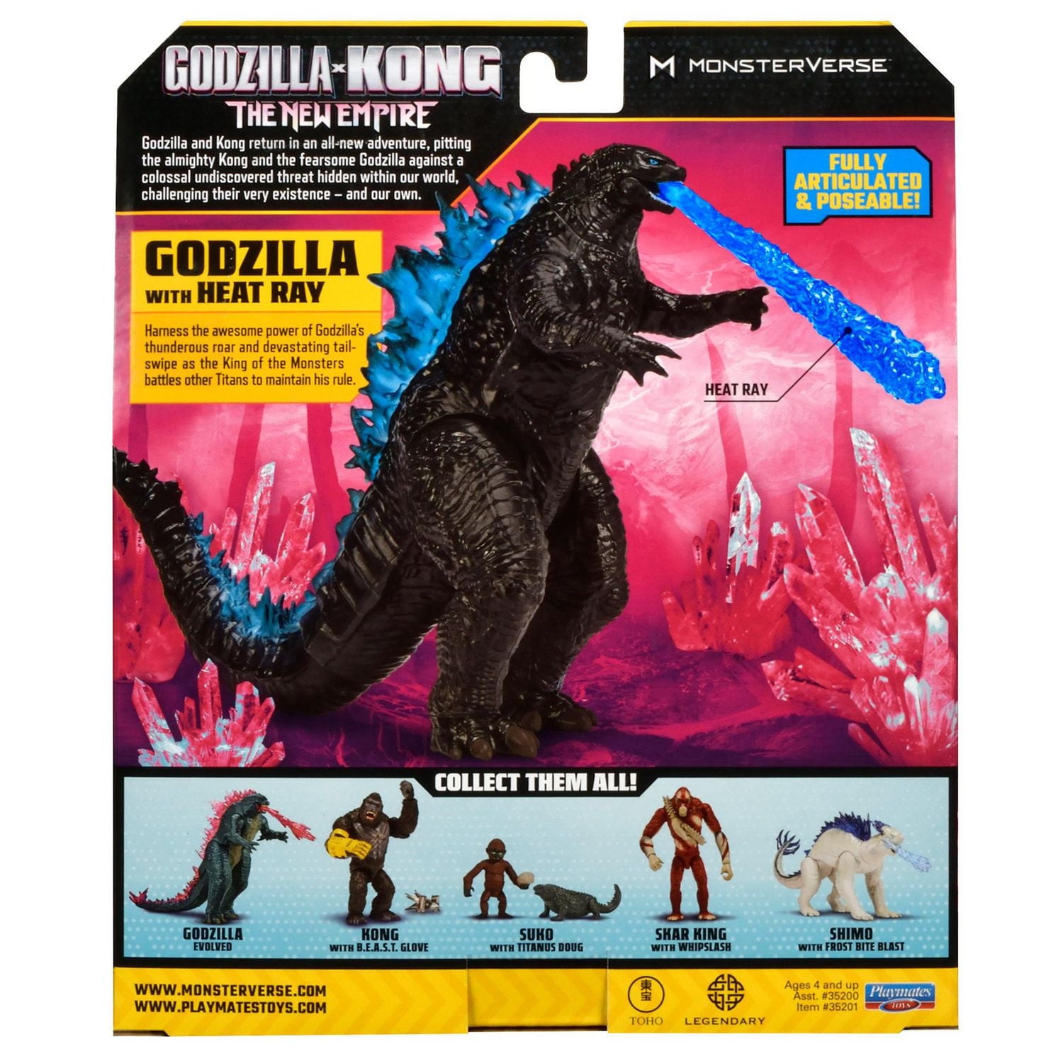 Godzilla x Kong: 6" Godzilla Original w/ Heat Ray
