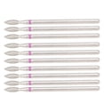 thumbnail image 3 of Fraise à Ongles Flamme, 50pcs Flamme Perceuse à Ongles Foret Kit Nail Art Bit Conception Exquise, 3 of 14