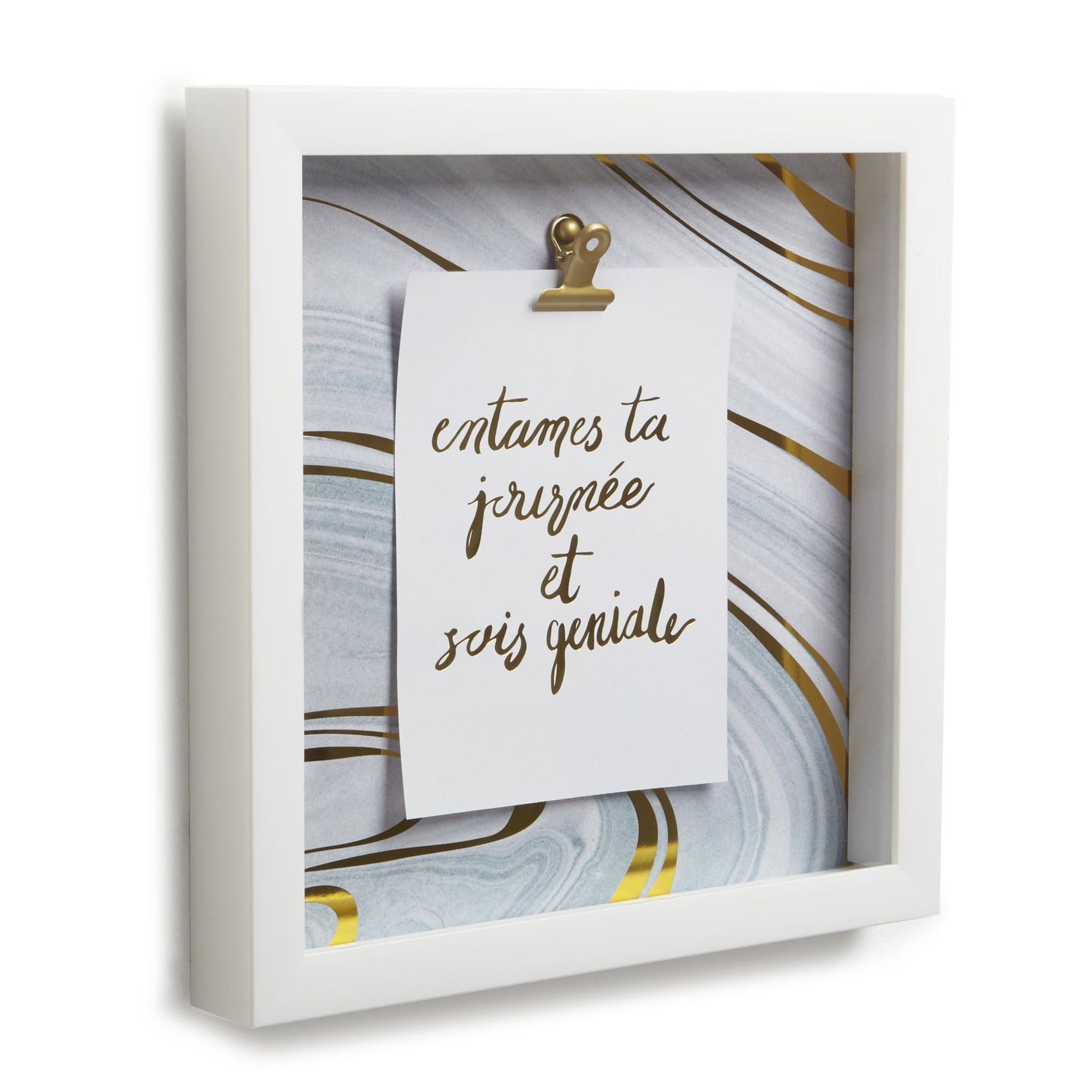 11X11 MOTTO CLIP WALL DÉCOR