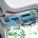 thumbnail image 5 of pstuiky Bolsa multiusos para guardar tarjetas en la visera del coche. Incluye clip para gafas, tarjetero, monedero y clip para el carné de conducir., 5 of 5