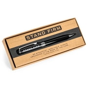 Stand Firm Scripture Midnight Black 5.5 inch Metal Ballpoint Twist Pen