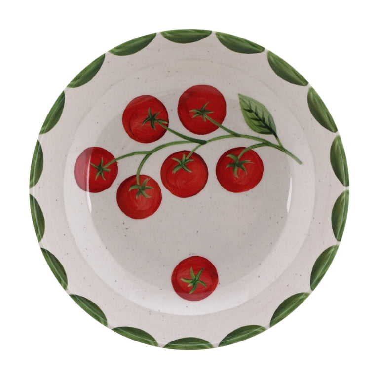 家具 tomato Better Homes & Gardens 12-Piece Bamboo Melamine Tomato Design