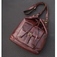 thumbnail image 4 of Handmade Genuine leather women's sling potli bag with Snap Clouser Soft Leather Shoulder Bag, 4 of 4