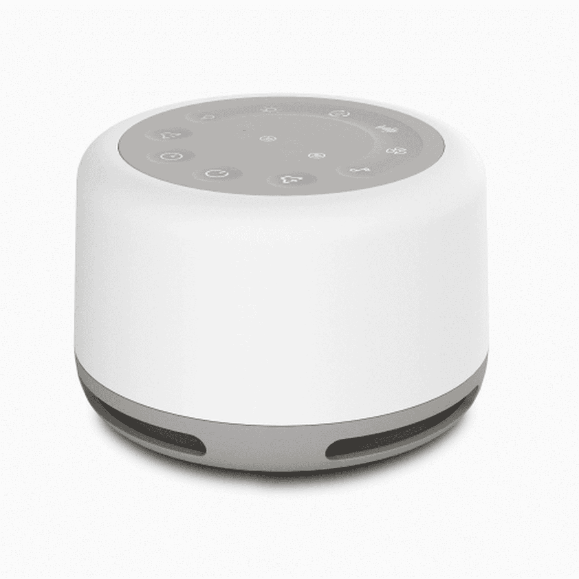 White Noise Sound Machine with Night Light & Timer, Multiple Ambient Sounds for Baby Nursery Bedroom Office