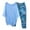 Blue 2 pieces sets, variant on Womens Lounge Set Holiday Usmixi Womens Cotton Linen 2 Pieces Outfit Plus Size Half Sleeve Pullover and Camouflage Pant Sets Ladies Casual Loungewear Sets Homewear Set Up to 65% off