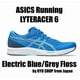 thumbnail image 1 of ASICS Running Shoes LYTERACER 6 1011B971.401 Electric Blue / Grey Floss, 1 of 6