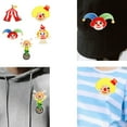 thumbnail image 2 of Gieenan 5 Pcs Circus Series Applique Patches Lovely Clown Iron On Patches Embroidered Patches Repair Patches Sew On Patches, 2 of 7
