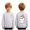White, variant on felwors Kids Halloween Sweatshirt Boys Girls Pumpkin Ghost Toddler Shirt Crewneck Long Sleeve Graphic Top (Orange,5-6 Years)