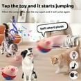 thumbnail image 4 of BESTSKY Bouncing Piggy,Interactive Dog Toys Talking Moving Dog Ball Washable Cartoon Pig Plush Sound Electronic Herding Ball for Dogs Shake Bounce, 4 of 7