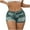 03-Green, variant on Sahpxhe Womens Shorts Pants Elastic Waist Yoga Leggings Fitness Running Gym Sports Printed Minutes Shorts Pants Black M