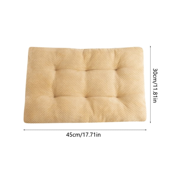 sruoe Dog Bed Small Size Dog, Pet Bed for Puppy & Kitty, Calming Dog & Cat Bed, Soft Pet Mat, Dog Cage Bed Waterproof, Machine Washable Pet Bed, 17.7x11.8 Inch