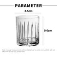 thumbnail image 2 of 2pcs 310ml creative wine glass household wine glass crystal glass wine bottle whiskey glass, 2 of 5