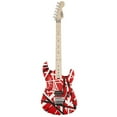 thumbnail image 2 of EVH Striped Series Electric Guitar (Red with Black Stripes), 2 of 3