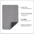 thumbnail image 5 of Bathroom Rug,Rubber Bath Mats for Bathroom,No Slip Bath Rugs,Machine Washable,Low Pile,Absorbent Gray,16" x 24", 5 of 6