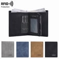 thumbnail image 2 of Baellerry Men's Short Wallet Thin Credit Card Holder with Photo Slot High-Quality Male Purse Small Card Bag Money Clip, 2 of 10