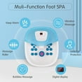 thumbnail image 2 of Foot Spa Bath Massager with Pedicure Grinding Stone, 16 Massage Rollers(Rondom Color), 2 of 7