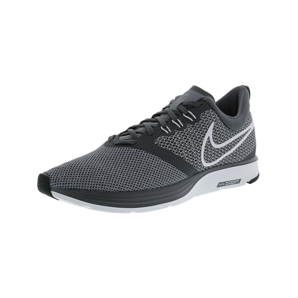 Nike - Nike Men's Zoom Strike Dark Grey / White - Stealth Black Ankle ...