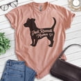 thumbnail image 2 of Jack Russell Mama, Unisex Women's Shirt, Jack Russell Terrier, Jack Russell Owner, Funny Dog Mama Gift, Heather Sunset, Large, 2 of 6