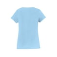 thumbnail image 6 of Port & Company Fan Favorite V-Neck Tee (LPC450V) Light Blue, M, 6 of 6